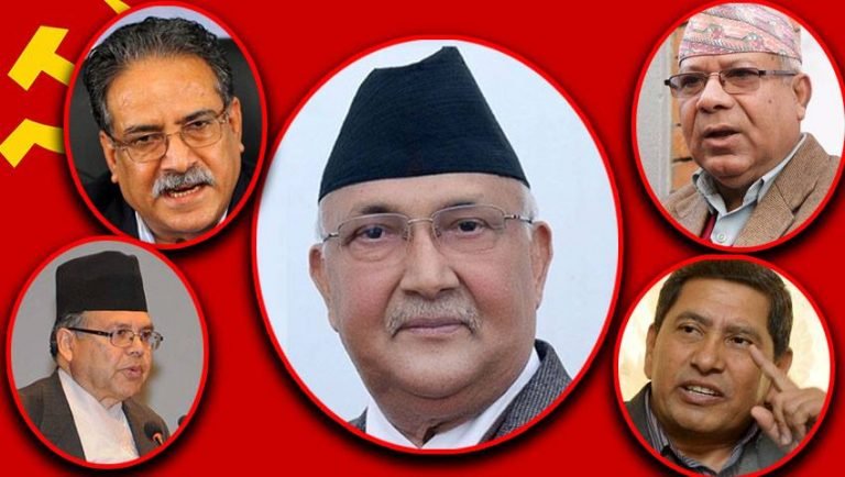 नेकपामा बढ्दो गुटबन्दी,नेताका आ आफ्नाभेला