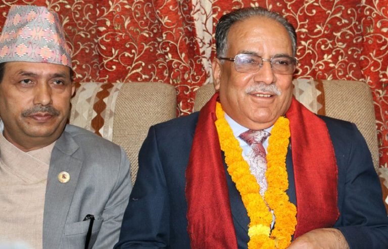 ओलीजी र म झ्याप्पै मिल्यौंः प्रचण्ड