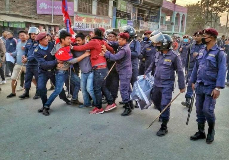 निर्मलाको निम्ति न्याय माग्दै प्रदर्शन, पाँचजना पक्राउ