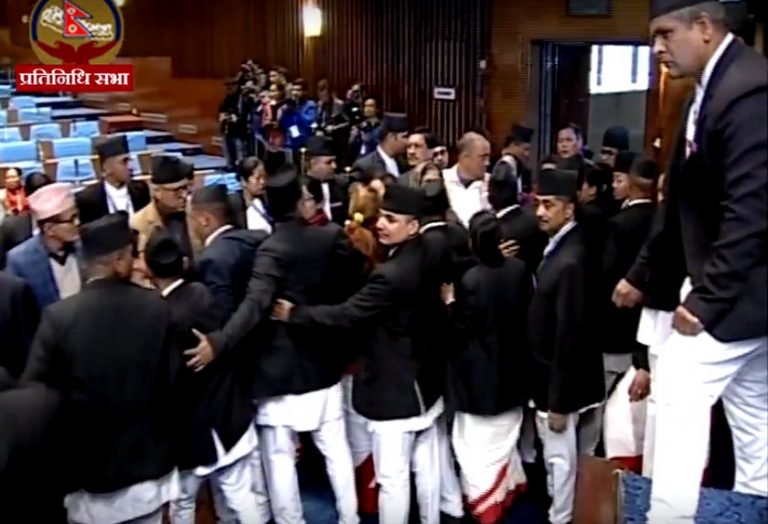 प्रतिपक्ष कांग्रेसको अवरोध र नाराबाजीका बीच राष्ट्रिय चिकित्सा शिक्षा विधेयक पारित