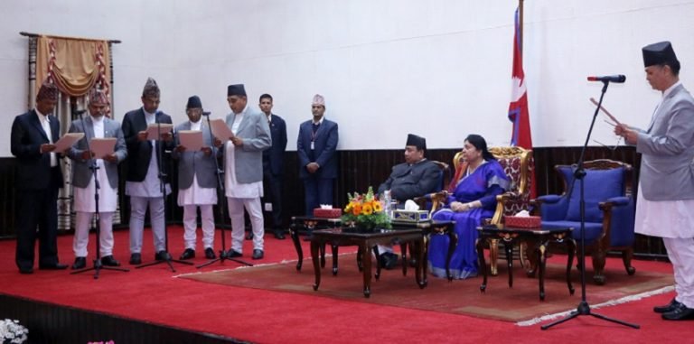 राष्ट्रपति भण्डारीद्वारा ५ आयोगमा अध्यक्ष नियुक्त