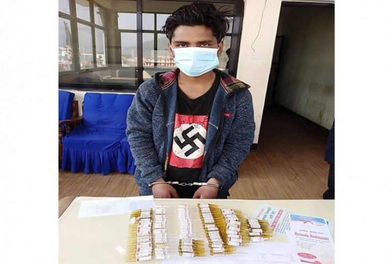 लागु औषध सहित हेटौँडाबाट एक जना  पक्राउ