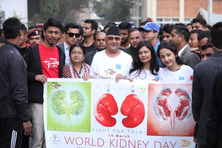मृगौला दिवसमा प्रधानमन्त्री ओलीको पैदलयात्रा