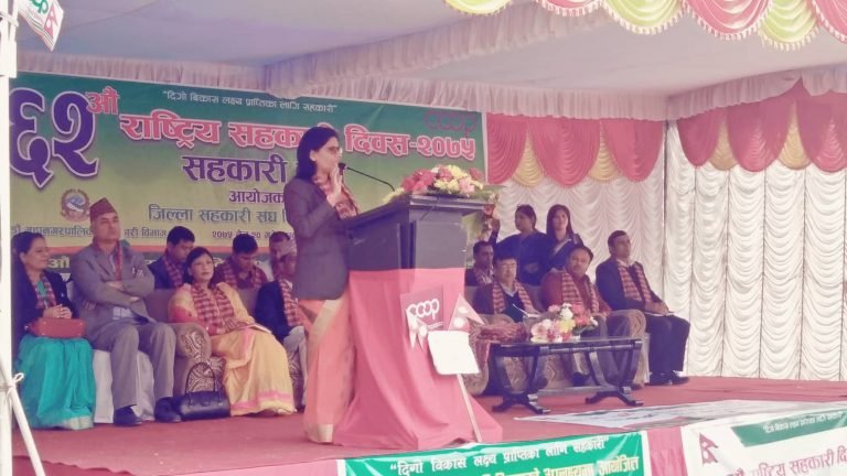 सहकारीका सदस्यलाई उत्पादनमा लगाउनुसः मन्त्री अर्याल