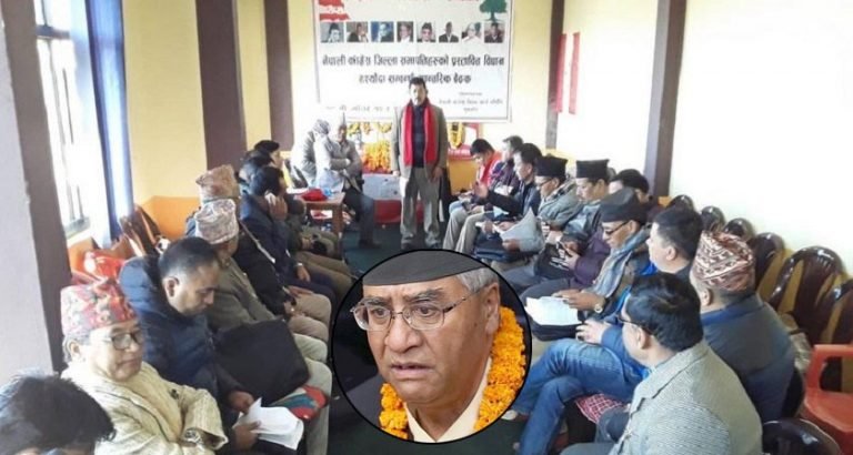 पार्टी सभापति र जिल्ला सभापतिबीच टकराब