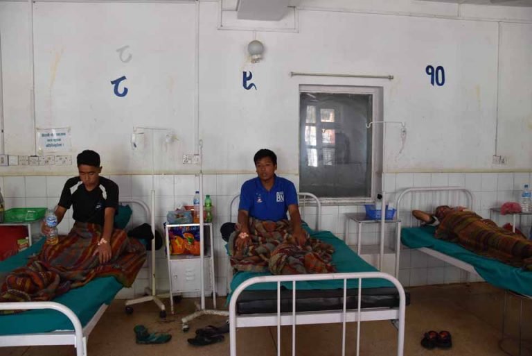 दजाकोटमा झाडापखालाबाट बिरामी हुनेको संख्या १५५ पुग्यो