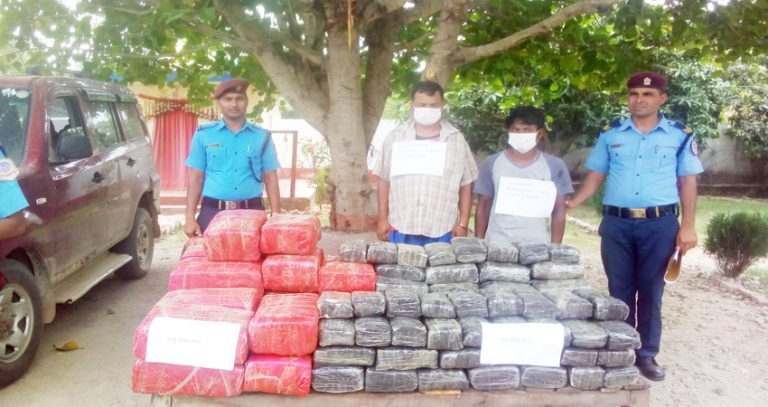 सर्लाहीमा ठूलो परिमाणमा अवैध लागूऔषधसहित दुई जना पक्राउ