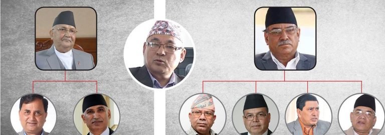 सचिवालयमा दाहाल–पोखरेल भनाभन