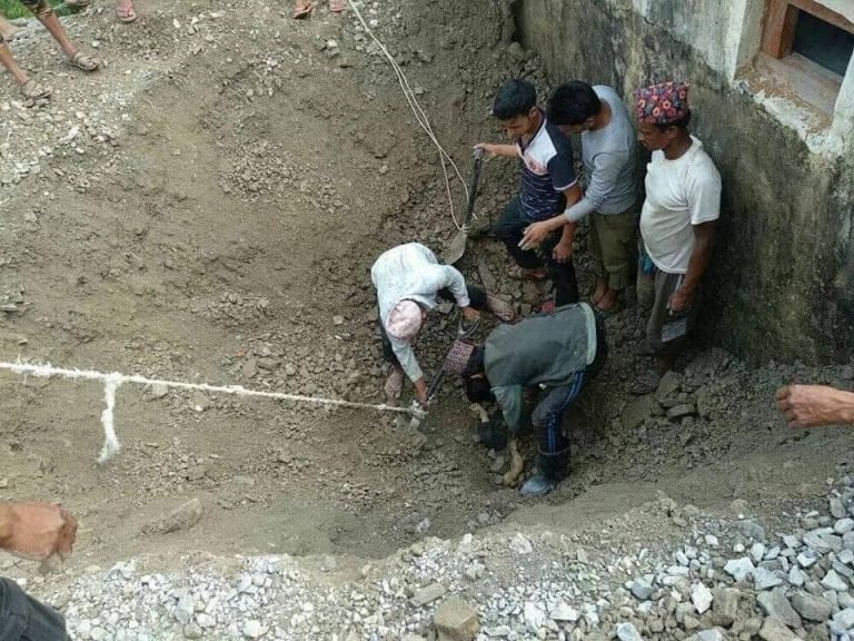 शौचालय भत्किँदा ४ बालबालिकाको मृत्यु