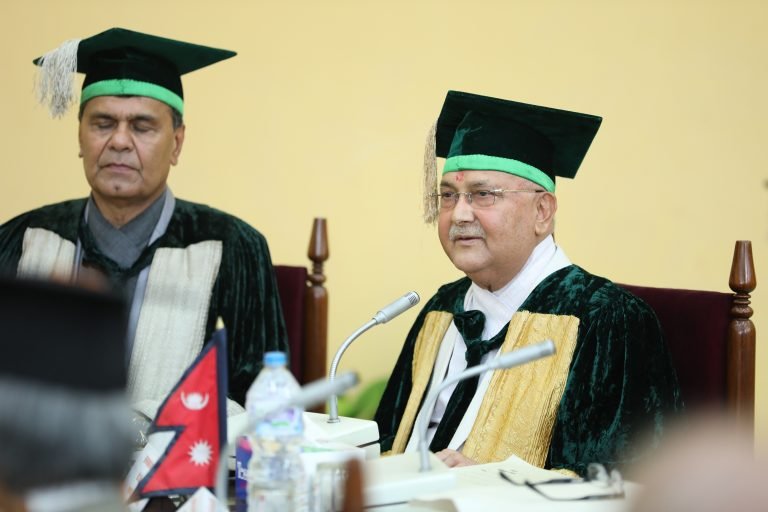दक्ष जनशक्ति उत्पादन गर्न त्रिभुवन विश्वविद्यालयलाई प्रधानमन्त्री ओलीको आग्रह