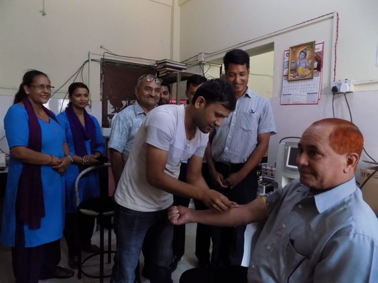 हेटौंडा अस्पतालमा रगत परिक्षण गर्ने नयाँ प्रविधि ल्याइयो