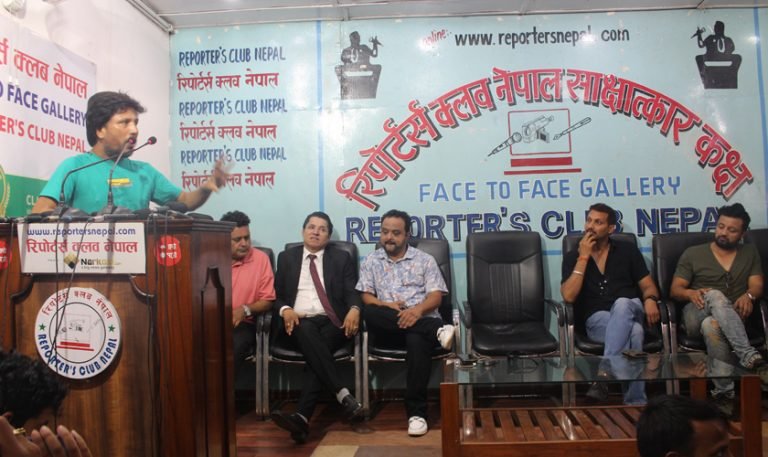 रवि लामिछाने पक्राउ प्रकरणमा कलाकारले गरे पत्रकार सम्मेलन