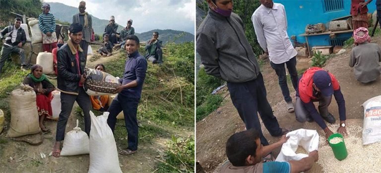 स्थानीय अन्नबाली उपयोगमा प्रसय दिन, राहतमा मकै बितरण
