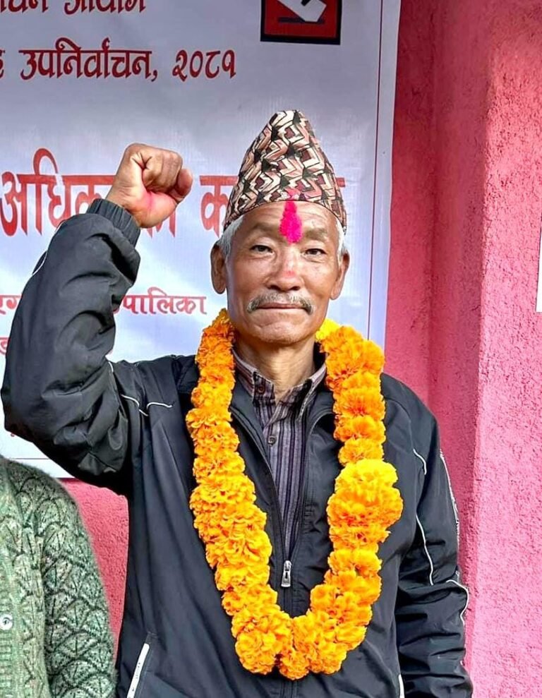 उपचुनावमा माओवादीले खाता खोल्यो, पुथाउत्तरगंगा २ वडाध्यक्षमा जगत घर्ती निर्विरोध
