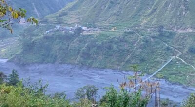 गोरखामा आकस्मिक बाढी आउदा तटिय क्षेत्रमा नोक्सान