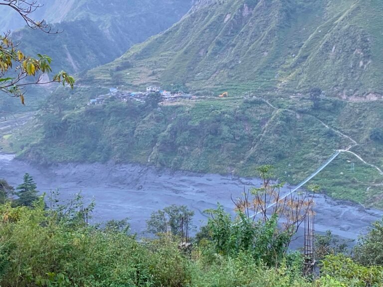गोरखामा आकस्मिक बाढी आउदा तटिय क्षेत्रमा नोक्सान